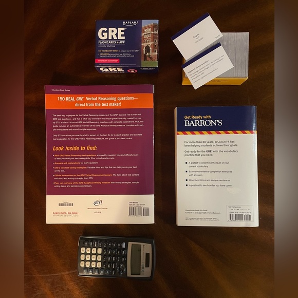 GRE Test Prep set - Picture 2 of 3